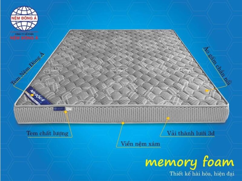 Đệm Memory Foam Đông Á