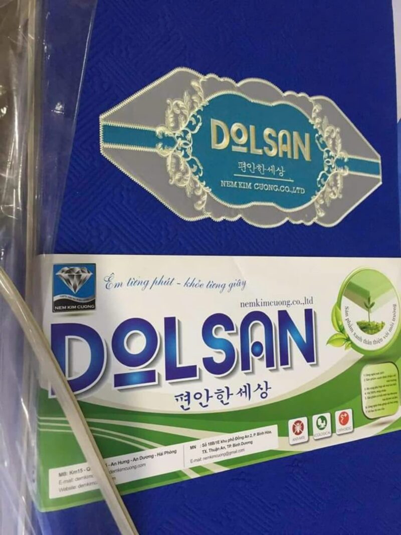 Đệm bông ép Dolsan Kim Cương