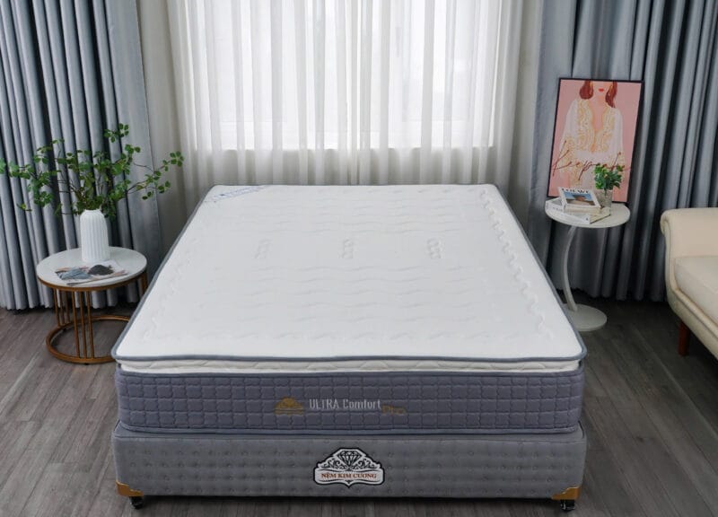 Đệm lò xo túi độc lập Kim Cương ULTRA Comfort Pro