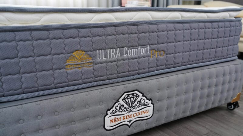 Đệm lò xo túi độc lập Kim Cương ULTRA Comfort Pro