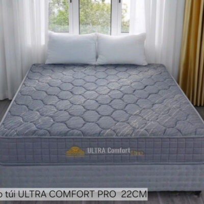 Đệm lò xo túi cuộn Kim Cương ULTRA COMFORT PRO 22CM & 24CM