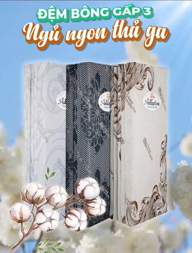 Đệm Bốn Mùa bông Mix Adaptive Comfort