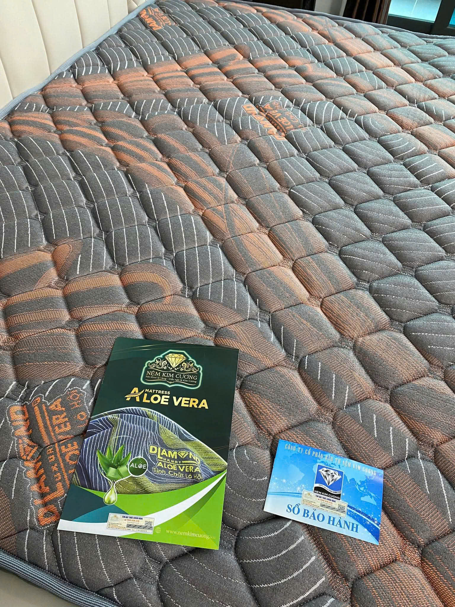 Đệm Cao su tổng hợp Kim Cương Diamond Flex - Aloe Vera Đệm Cao su tổng hợp Kim Cương Diamond Flex - Aloe Vera