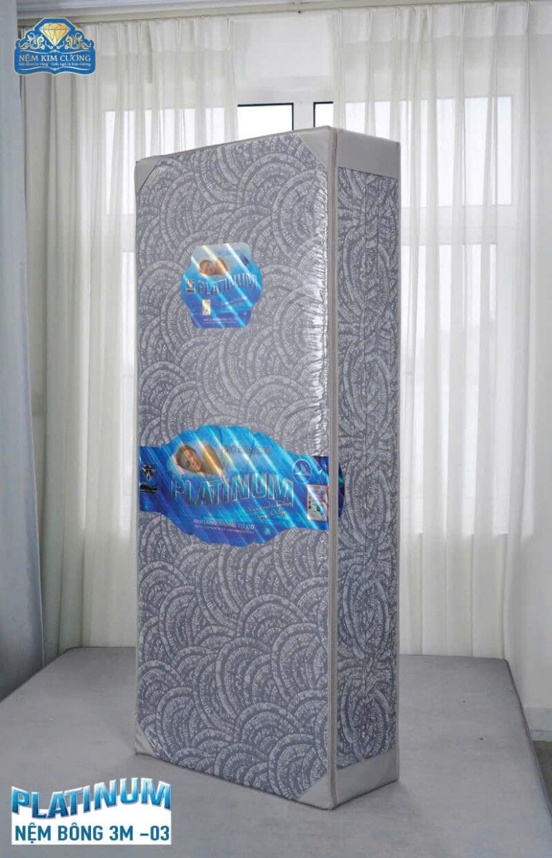 Đệm bông ép Nano Platinum Kim Cương