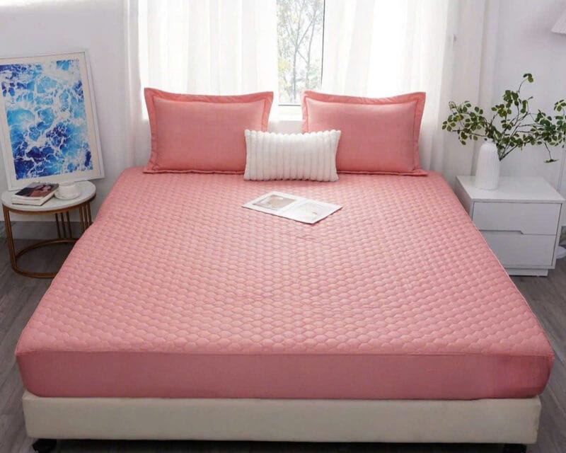 Bộ ga gối chun chần Dolsanco 1 màu (Tencel)