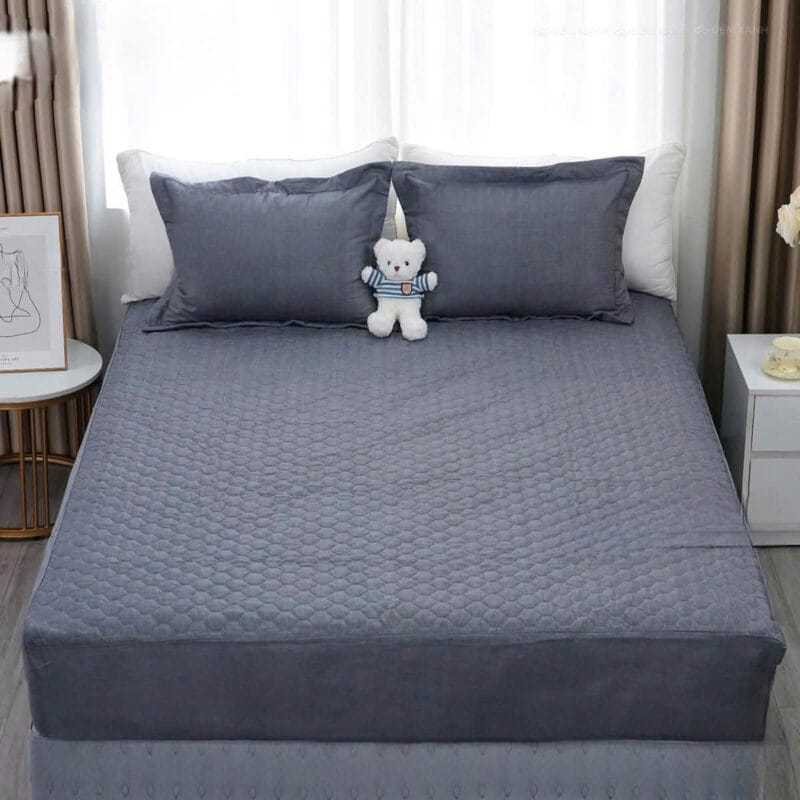 Bộ ga gối chun chần Dolsanco 1 màu (Tencel)