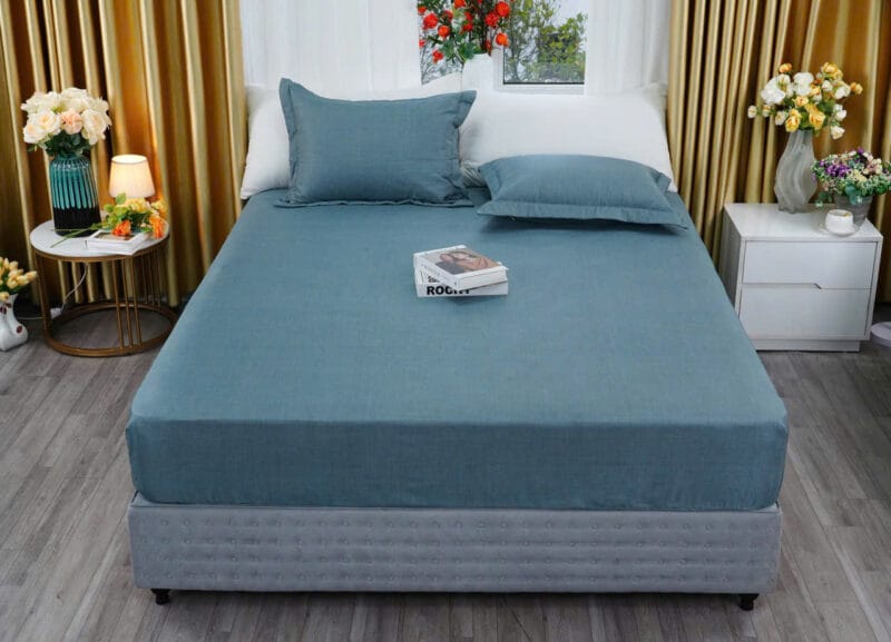 Bộ ga gối chun chần Dolsanco 1 màu (Tencel)