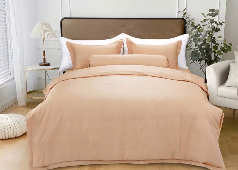 Bộ ga gối chun chần Dolsanco 1 màu (Tencel)