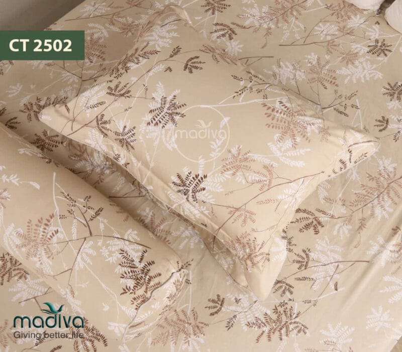 Bộ Phủ Chăn Ga Gối Cotton Hàn Quốc