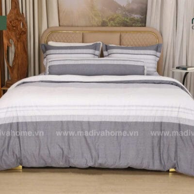 Bộ Phủ Chăn Ga Gối Cotton Hàn Quốc