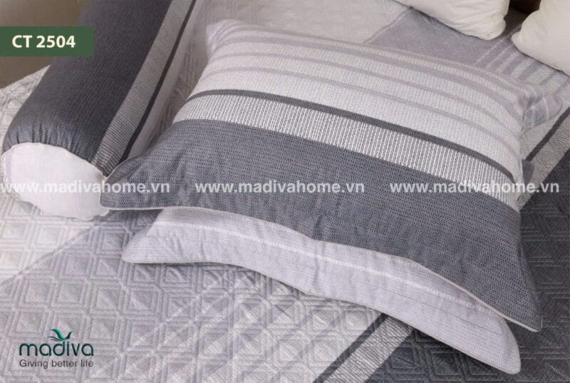 Bộ Phủ Chăn Ga Gối Cotton Hàn Quốc