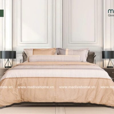 Bộ Phủ Chăn Ga Gối Cotton Hàn Quốc