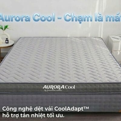 Đệm Cao Su Foam Kim Cương AURORA COOL