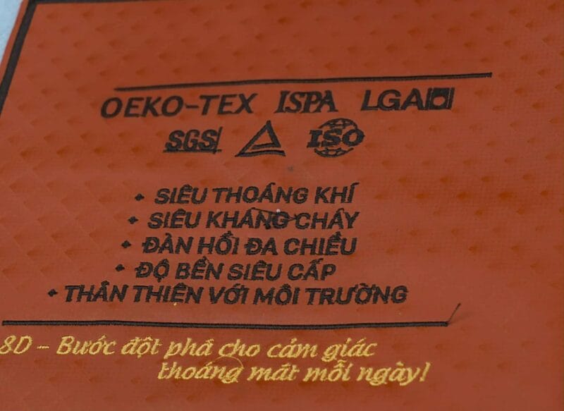 Đệm cao su tổng hợp AURORACOOL - Kim Cương