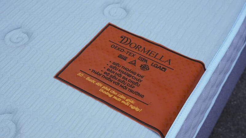 Đệm lò xo túi độc lập Dormella Pro - Kim Cương