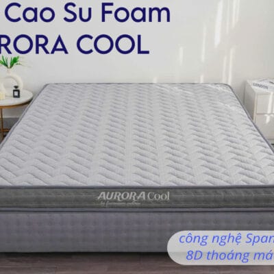 Đệm Cao Su Foam Kim Cương AURORA COOL