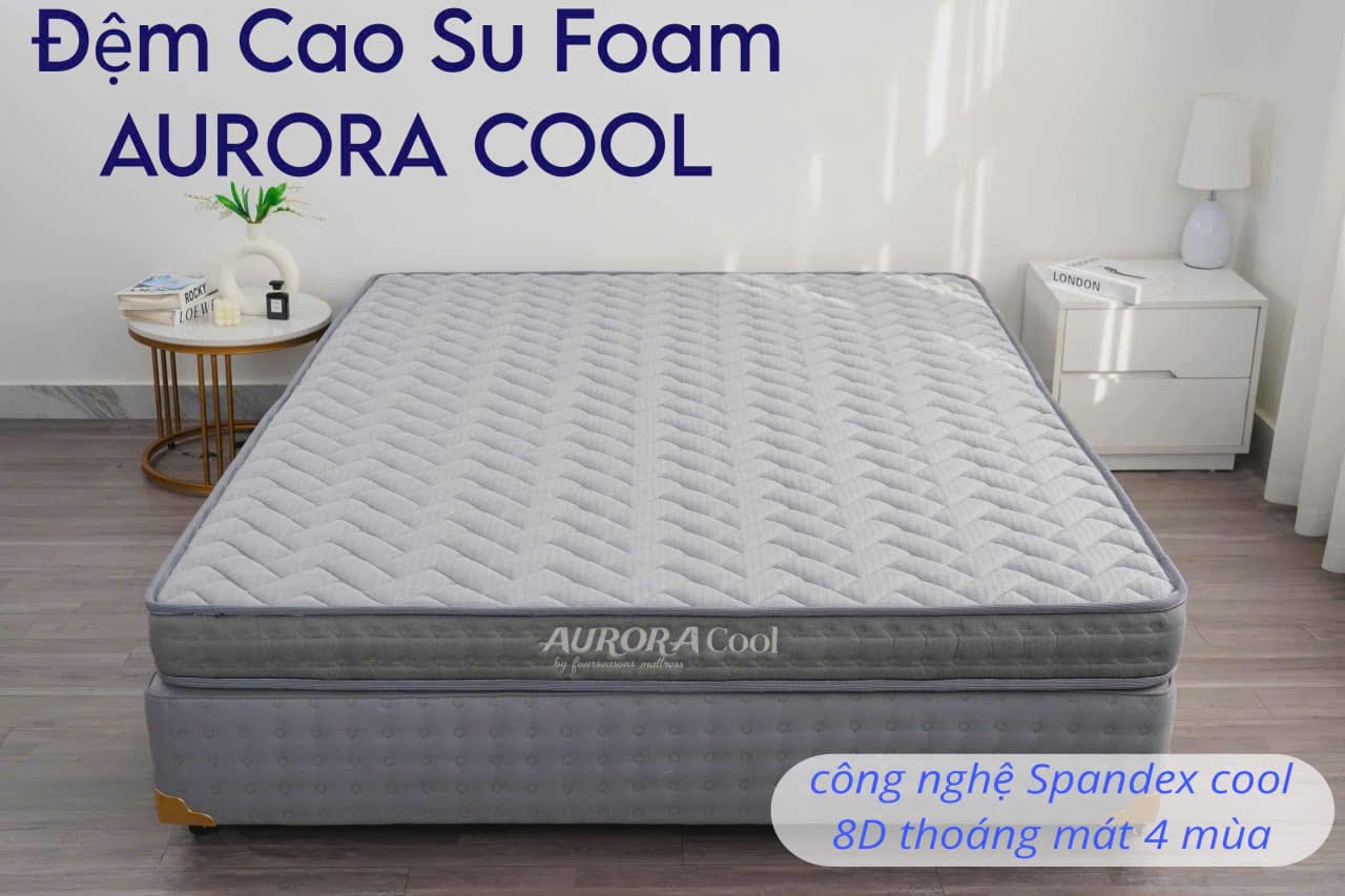 Đệm Cao Su Foam Kim Cương AURORA COOL Đệm Cao Su Foam Kim Cương AURORA COOL