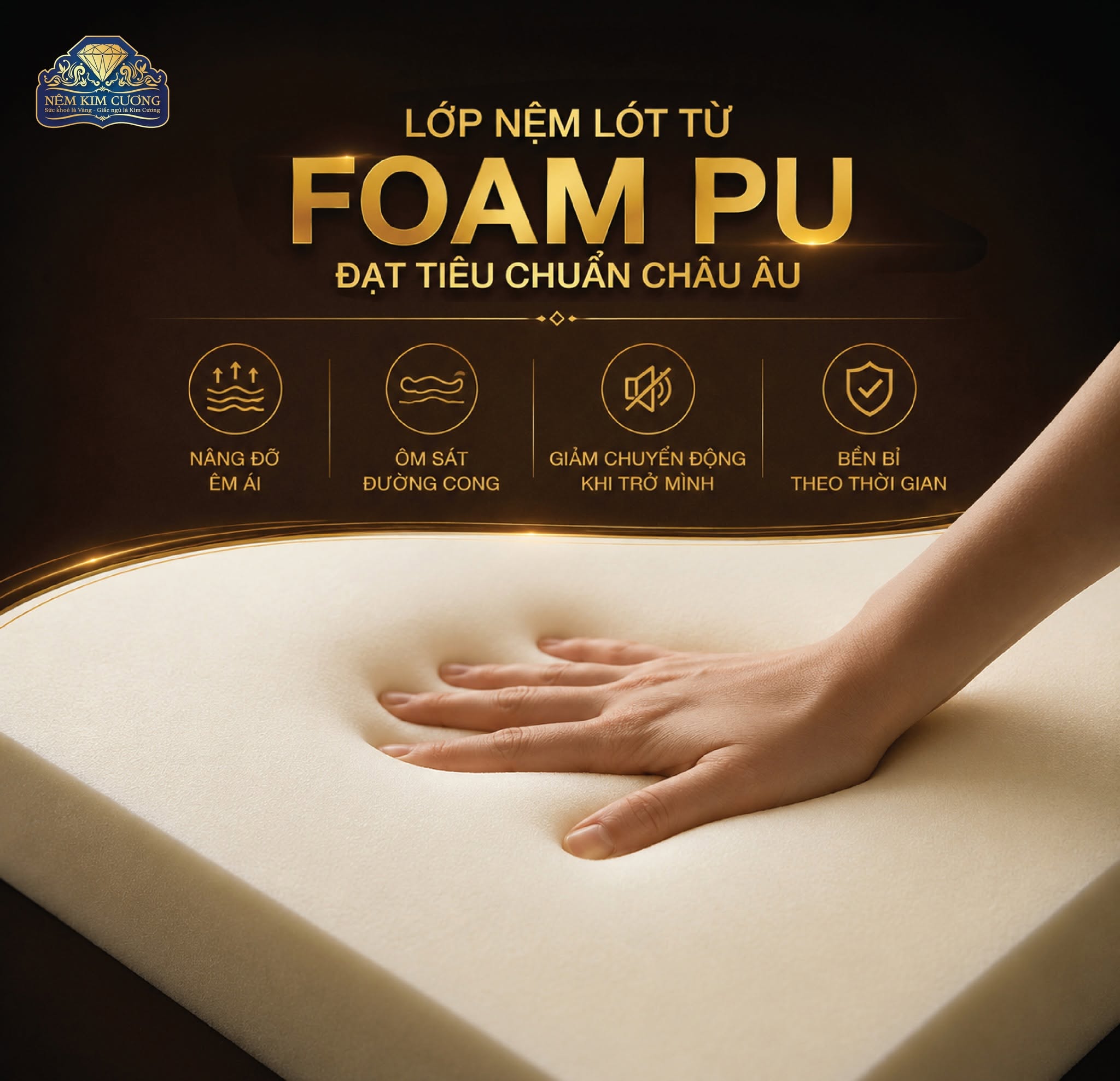 Đệm lò xo túi Dormella Turbo 30F Kim Cương chuẩn khách sạn 5* resort căn hộ cao cấp Đệm lò xo túi Dormella Turbo 30F Kim Cương chuẩn khách sạn 5* resort căn hộ cao cấp