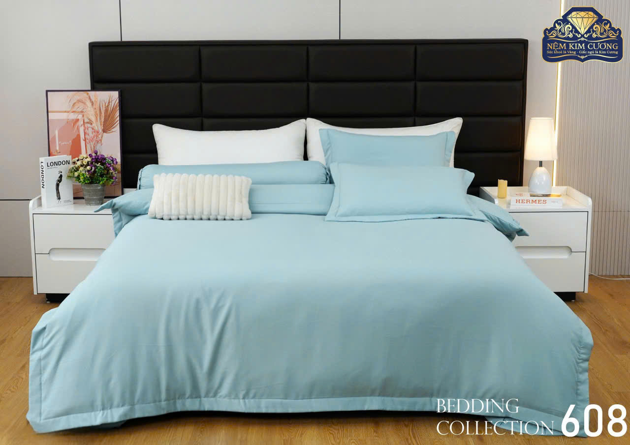 Bộ phủ chăn ga gối SYMI CHILLY Kim Cương (5 món) Bộ phủ chăn ga gối SYMI CHILLY Kim Cương (5 món)